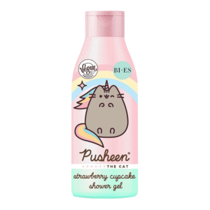 BI-ES GEL BANHO PUSHEEN QUEQUE MORANGO 400ML - Image 1