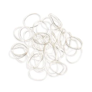 Elasticos Transparentes Grandes 40uni - HAIRCARE - Image 1