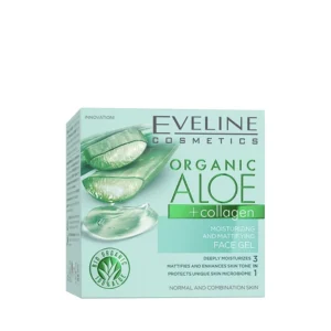 EVELINE ALOE+COLLAGEN MATTIFYING FACE GEL 50ML - Image 1