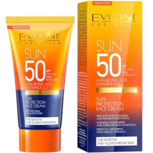 EVELINE SUN PROTECT FACE CREAM WHITENNING SPF50 50ML - Image 1
