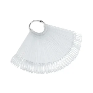 Mostruario Tips Redondo Transparentes  50uni - Image 2