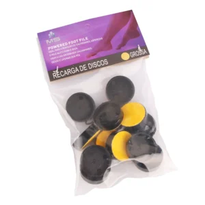 Recarga Lima Pédicure Eléctrica Grão Grosso 12uni - Image 1