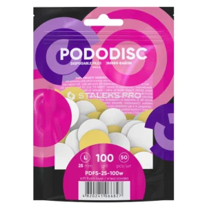 RECARGA LIMAS SOFT PODODISC L EXPERT 100 50UNI (25MM) STALEKS PRO - Image 1