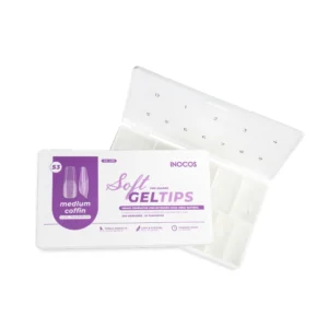 SOFT GEL TIPS INOCOS MEDIUM COFFIN (S3) - Image 1