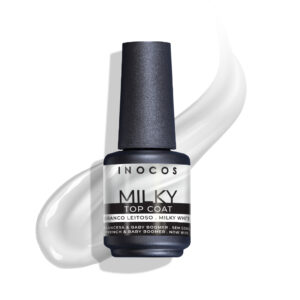 Top Coat Milky Branco Leitoso 15ml INOCOS - Image 1