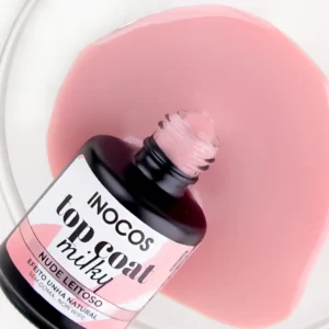 Top Coat Milky Nude Leitoso 15ml INOCOS - Image 3