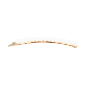 Clip Dourado C/ Strass 2uni - Eurostil - Image 1
