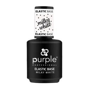 Elastic Base Milky White Purple - Image 1