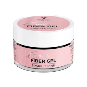 Easy Fiber Gel - Sparkle Pink  VV 50ml - Image 1