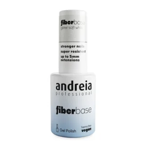 FIBER BASE GLITTER SOFT WHITE ANDREIA - Image 1