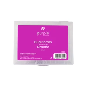 Dual Forms Almond Clear Purple 120uni - Image 1