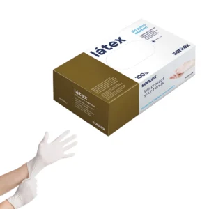 Luvas Latex S/ Pó M - Image 1