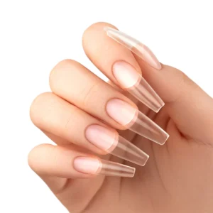 SOFT GEL TIPS LONG COFFIN 500UNI VV - Image 4
