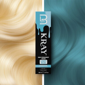 SEMI-PERMANENT COLOR LIGHT BLUE KRAY 100ML LEVEL3 - Image 2