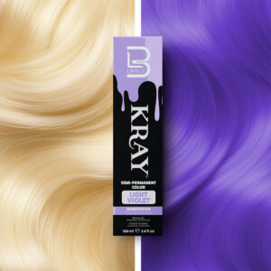 SEMI-PERMANENT COLOR LIGHT VIOLET KRAY 100ML LEVEL3 - Image 2