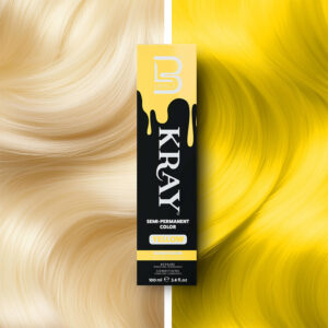 SEMI-PERMANENT COLOR YELLOW KRAY 100ML LEVEL3 - Image 2