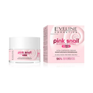EVELINE PINK SNAIL VITA CAPSULE CREAM 50ML - Image 1