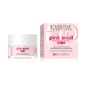 EVELINE PINK SNAIL JELLY SLIME CREAM 50ML - Image 1