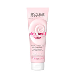 EVELINE PINK SNAIL MOISTURIZING FACE CLEASING GEL 140ML - Image 1
