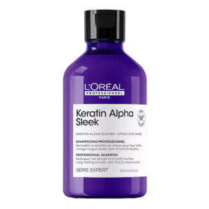 LOREAL SHAMPO KERATIN ALPHA SLEEK 300ML - Image 1
