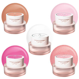 Pack Boomy Ombré – 5 Cores + Oferta Caixa de Esponjas e Pinça - Image 2